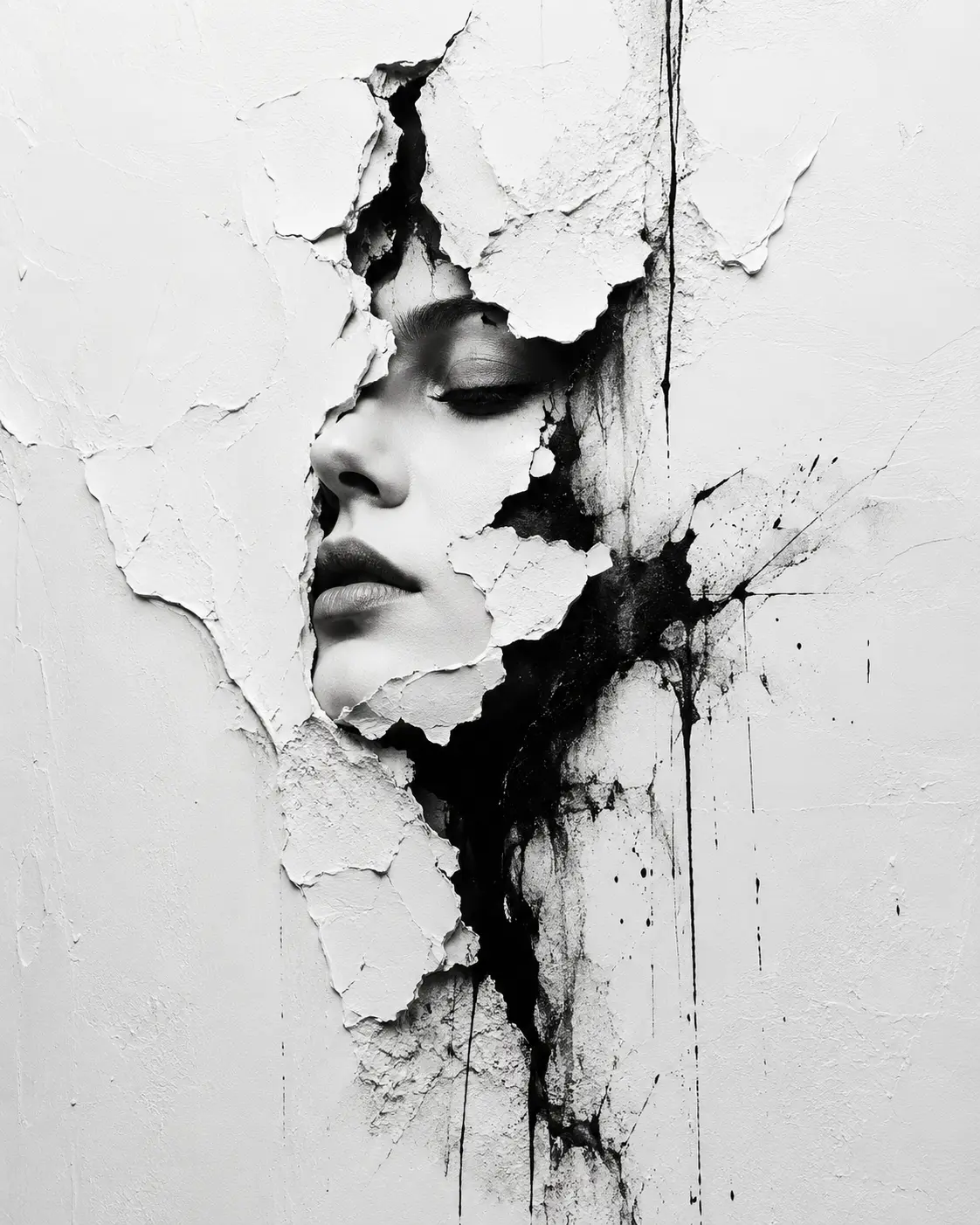 Vanishing Edge — Abstract Portraits artwork by RORISPRINTS