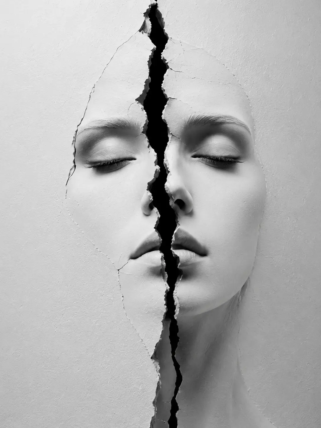 Fault of Light — Abstract Portraits artwork by RORISPRINTS