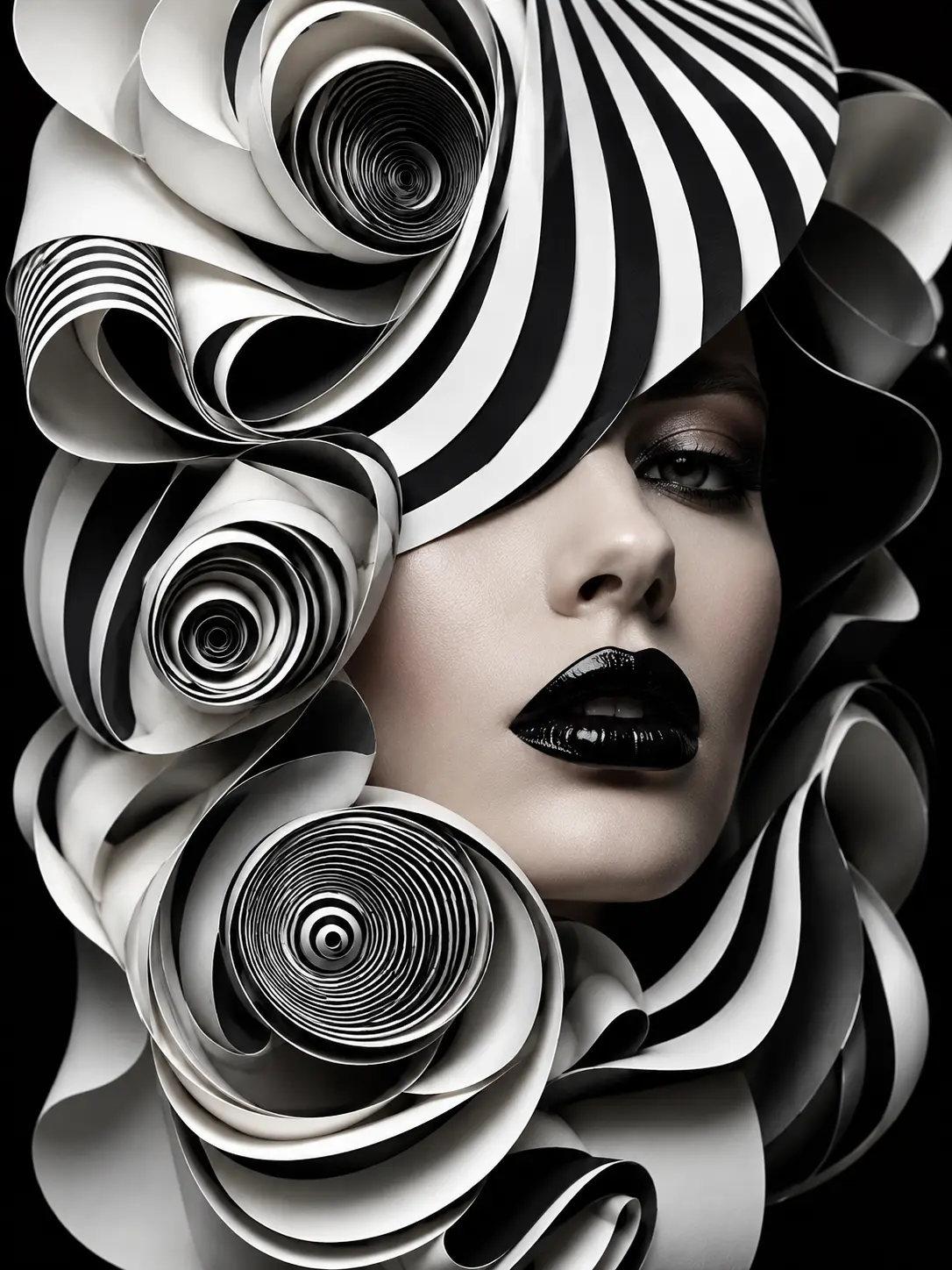 Hypnotic Muse — Abstract Portraits artwork by RORISPRINTS