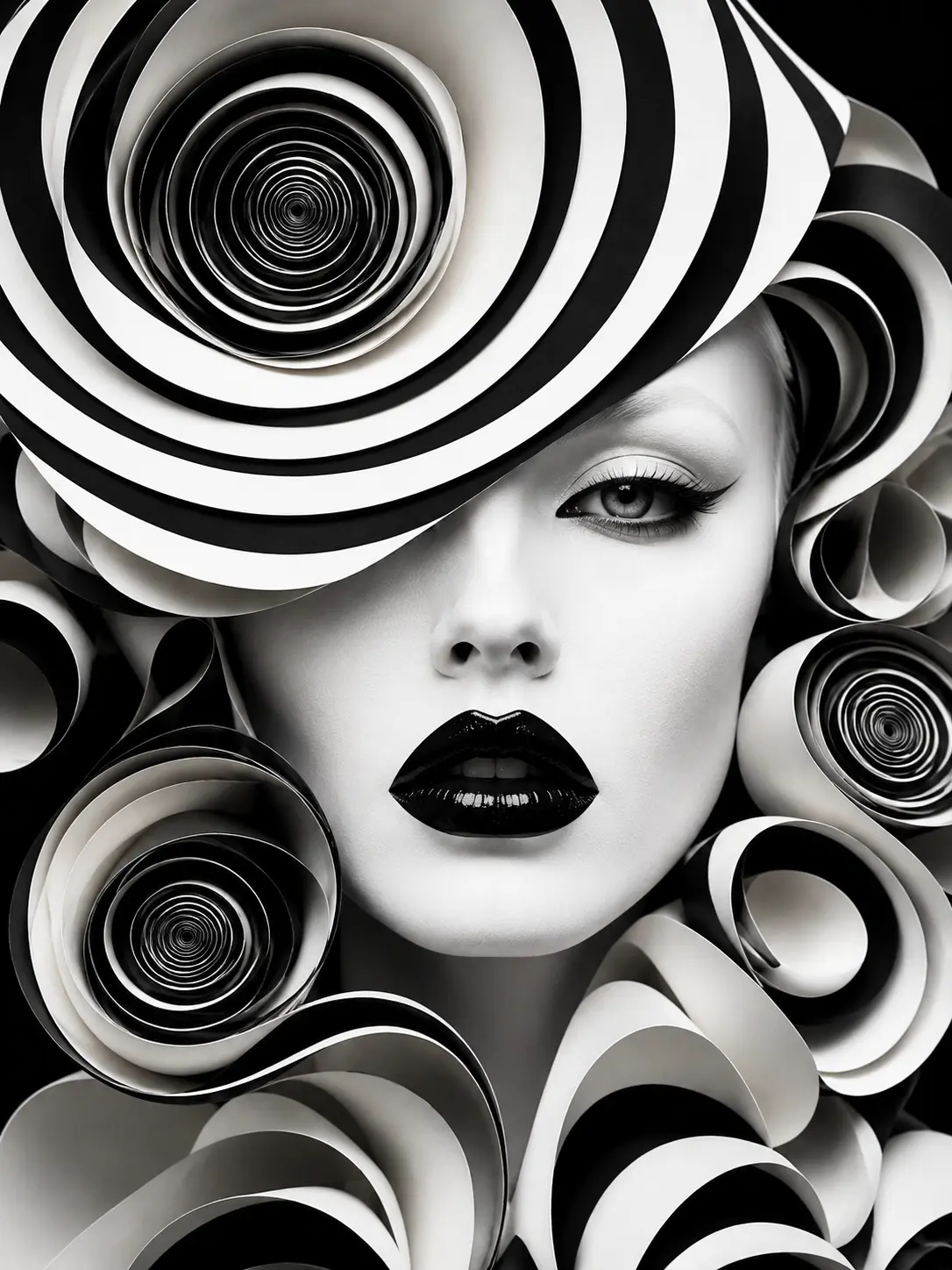 Optical Desire — Abstract Portraits artwork by RORISPRINTS