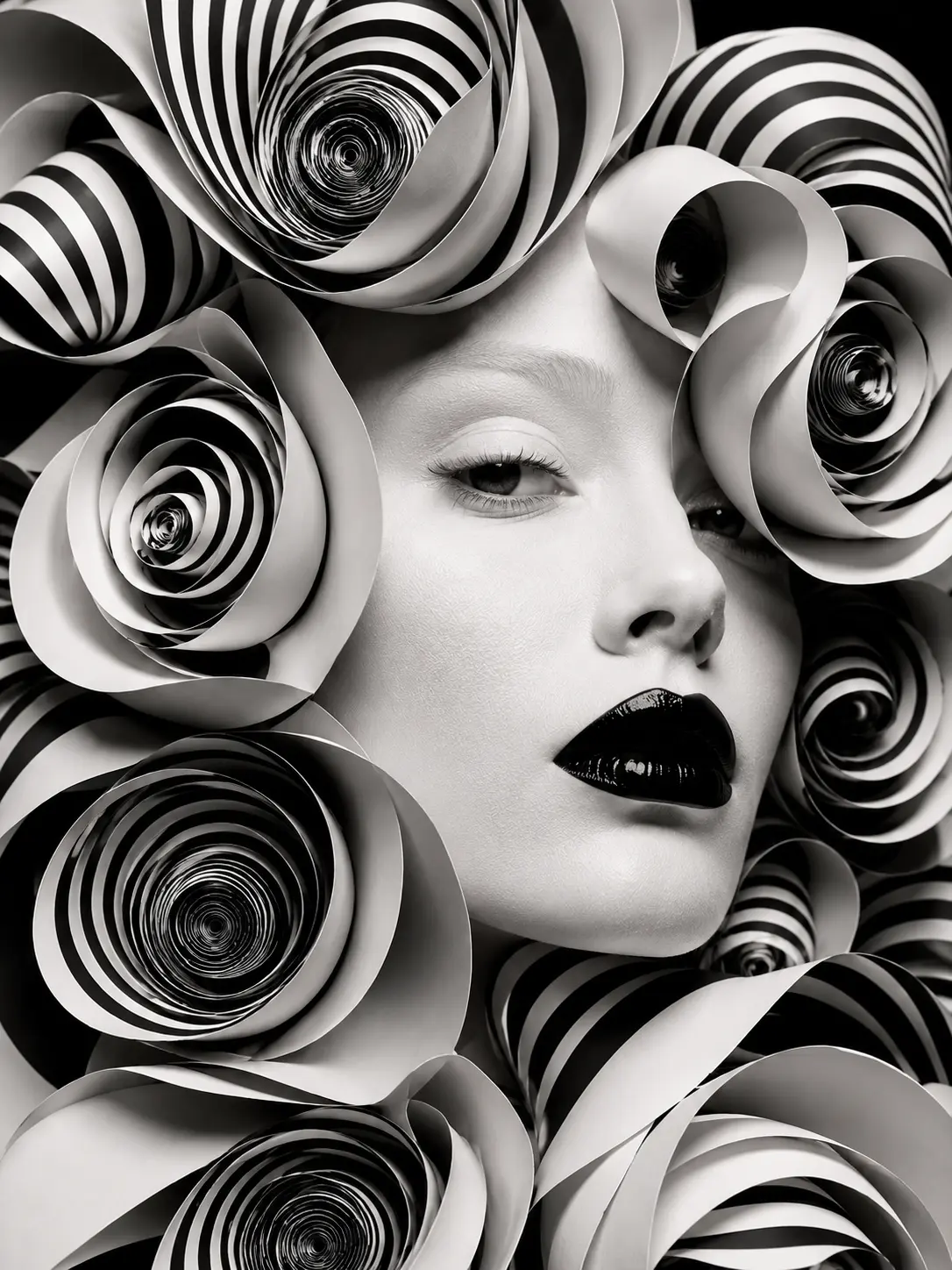 Soft Geometry — Abstract Portraits artwork by RORISPRINTS