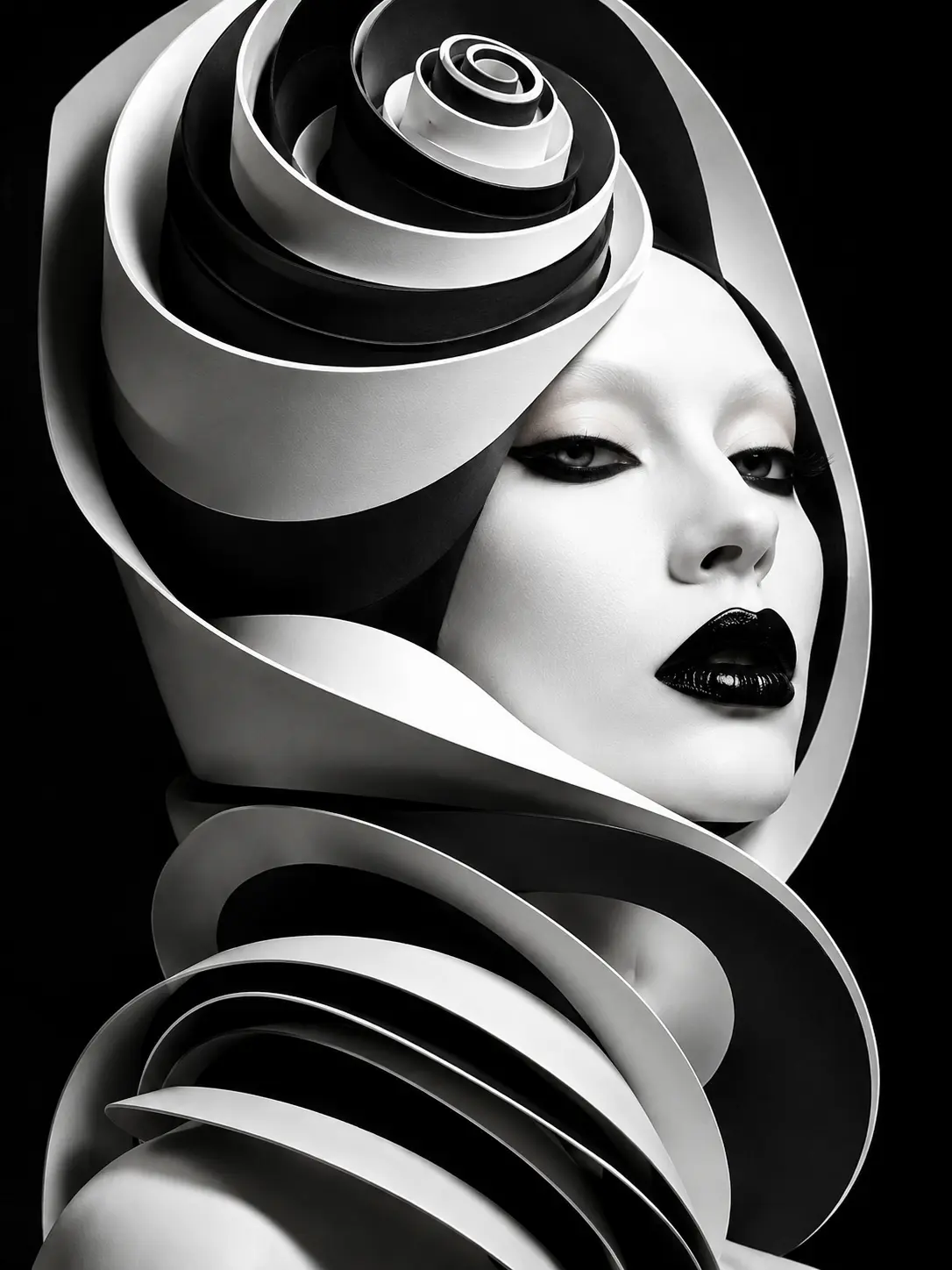 The White Labyrinth — Abstract Portraits artwork by RORISPRINTS