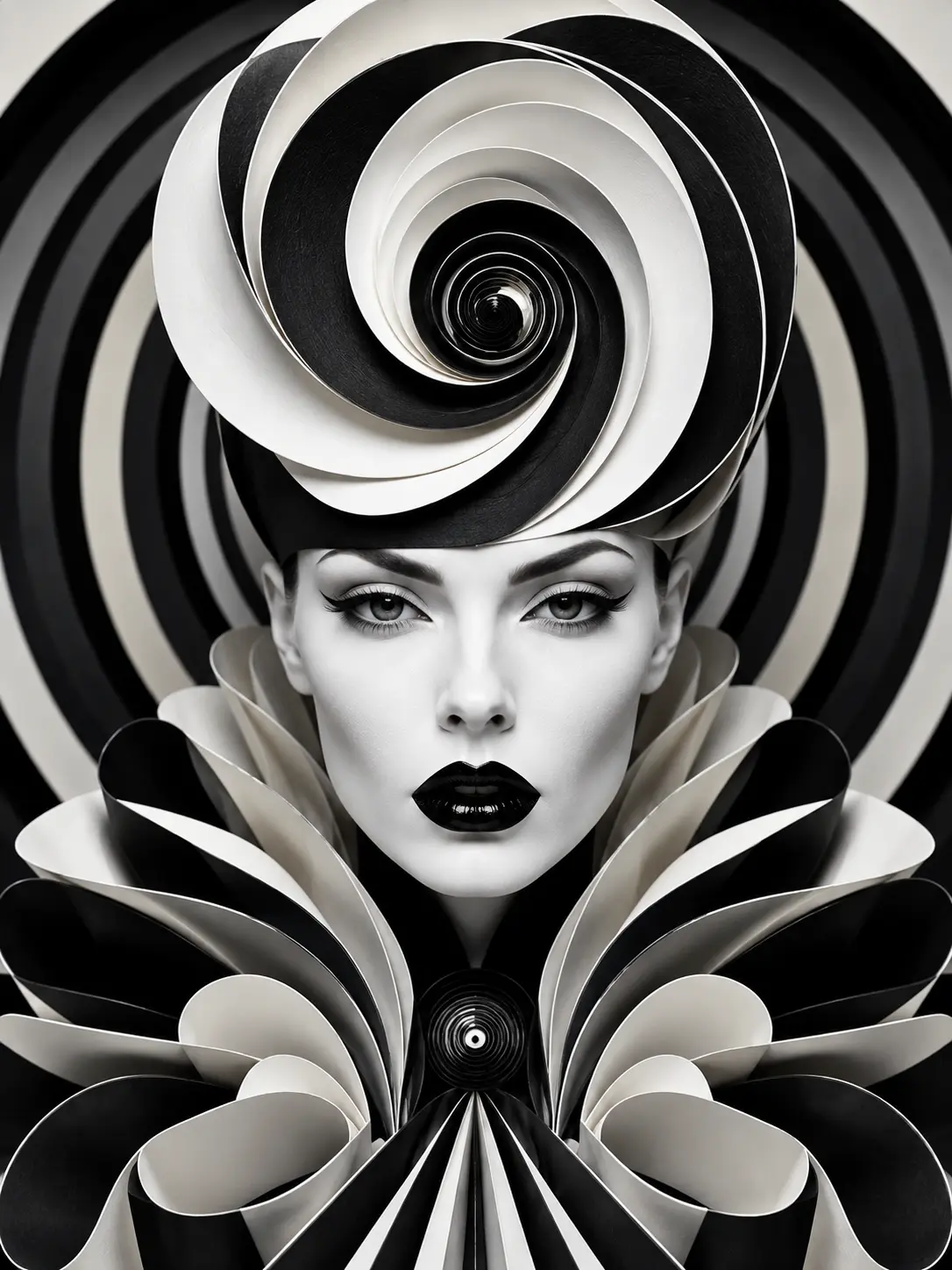 Infinite Petals — Abstract Portraits artwork by RORISPRINTS