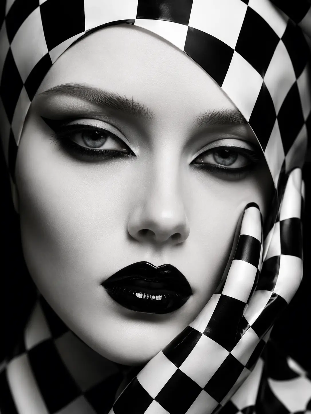 Split Decision — Abstract Portraits artwork by RORISPRINTS