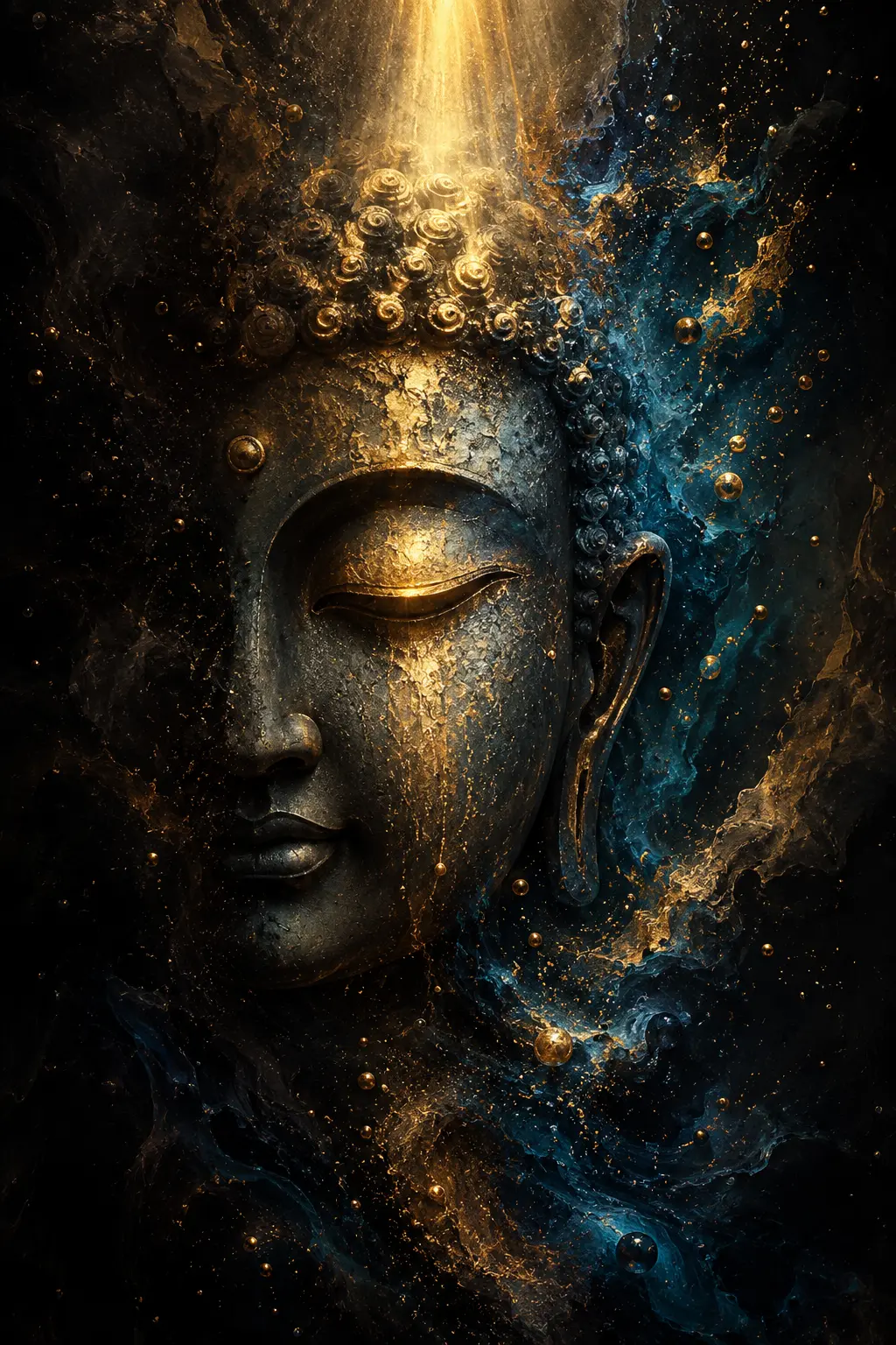 The Inner Flame — Buddha & Divinities artwork by RORISPRINTS