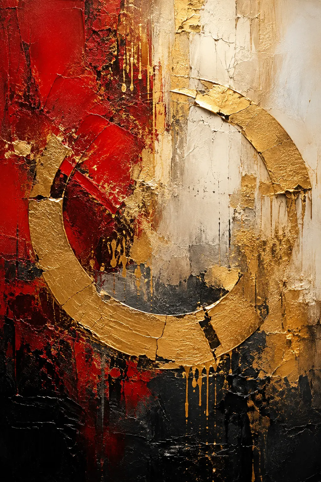 Kinetic Poise — Luxury Abstracts artwork by RORISPRINTS
