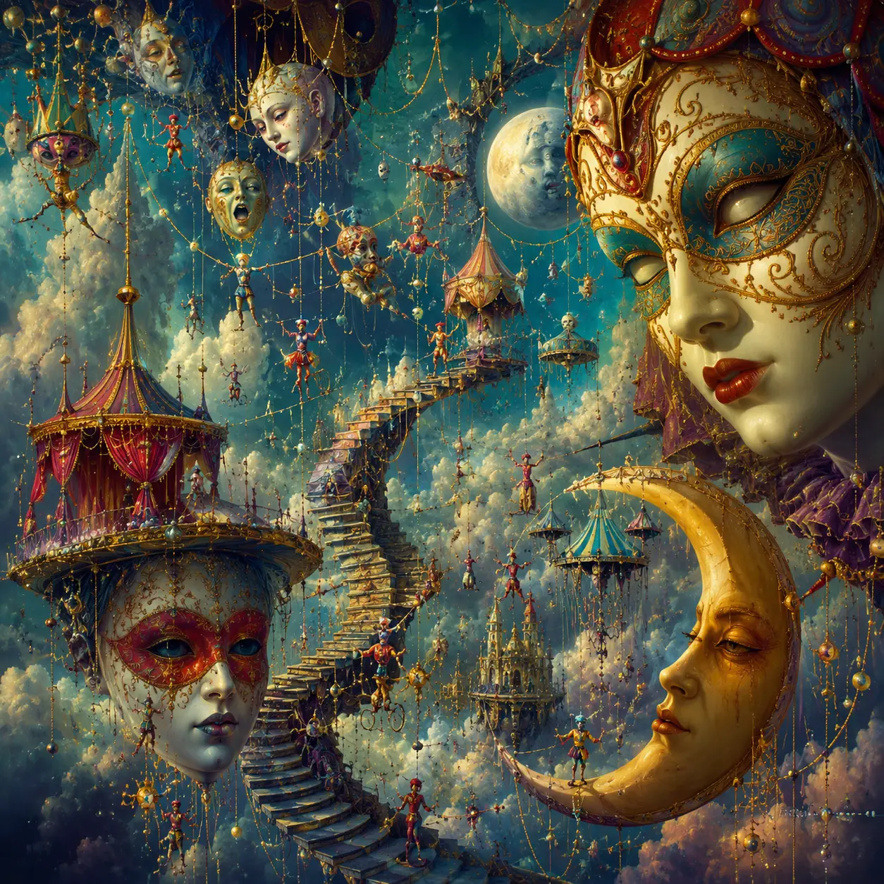 Moon Carnival from the Surrealism collection